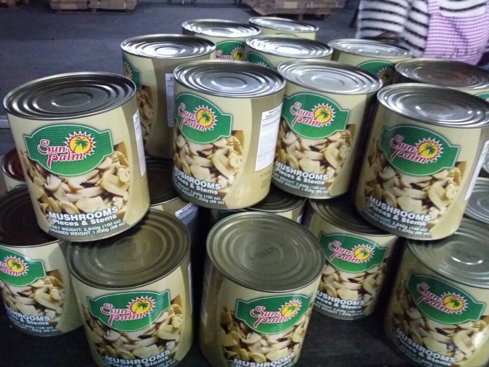 Canned Whole Mushroom In Tins 24*425ml / NW. 425g DW. 200g 180g or Big Size