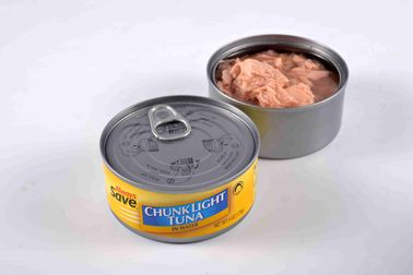 Canned Bonito Tuna Chunk / Shredded In Vegetable Oil China Canned Tuna Fish