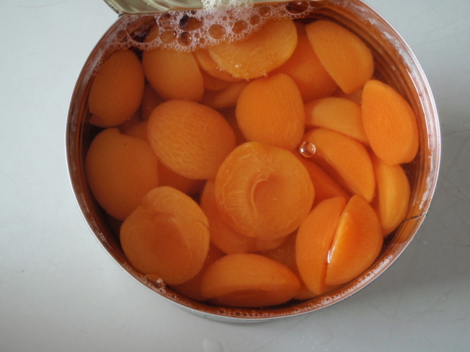 Whole / Halves Canning Apricots Preserves , Canned Apricots In Juice