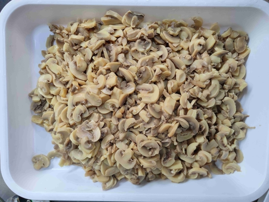 Part Slice Canned Champignon Mushroom Easy Open Lid 2500g