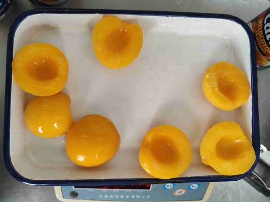 Convenient Yellow Peaches in Can with 1800g Drained Weight
