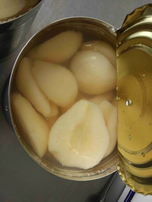 Preserved Canned Sliced Pears In Heavy Syrup With Dry Place Storage Instructions