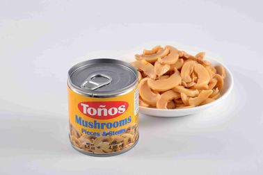 Natural Canned Champignon Mushroom Brine Preservation Process Steamed Processing Type