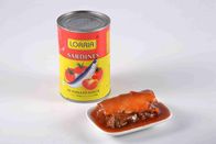 Soft Taste Mackerel Canned Fish / Tinned Mackerel In Tomato Sauce No Impurity