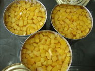 Anti - Free Radicals Canned Yellow Peach Fruit Thick Flesh Without Seed