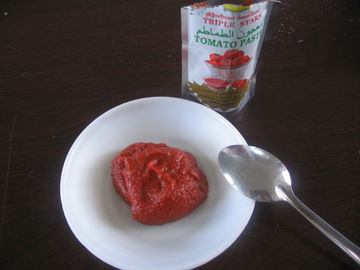 No Additives Canned Tomato Puree Create A Tomato Sauce By Mixing With Water