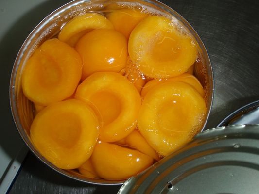 Ready To Eat Preserved Yellow Peaches Private Label Ideal For Incorporation Into Various Food And Beverage Applications