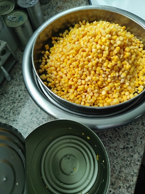 Non GMO Super Sweet Canned Corn with 7.5-9.0 Syrup