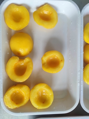 Firm Texture Canned Yellow Peaches without Preservatives