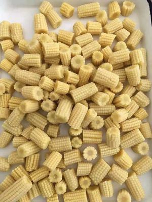 Soft Texture Canned Sweet Corn Yellow Color Vacuum Packed