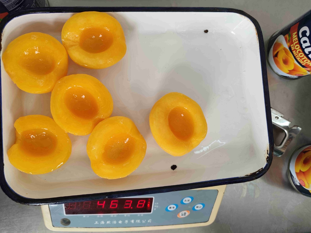 Delicious Canned Yellow Peach in Syrup Grade A Brix 14-17% light / 18-22% heavy