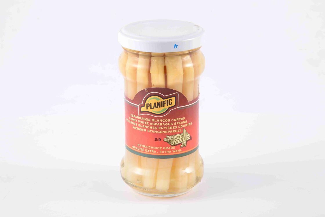 Salty Flavor Canned White Asparagus Rich Human Body Essential Amino Acid