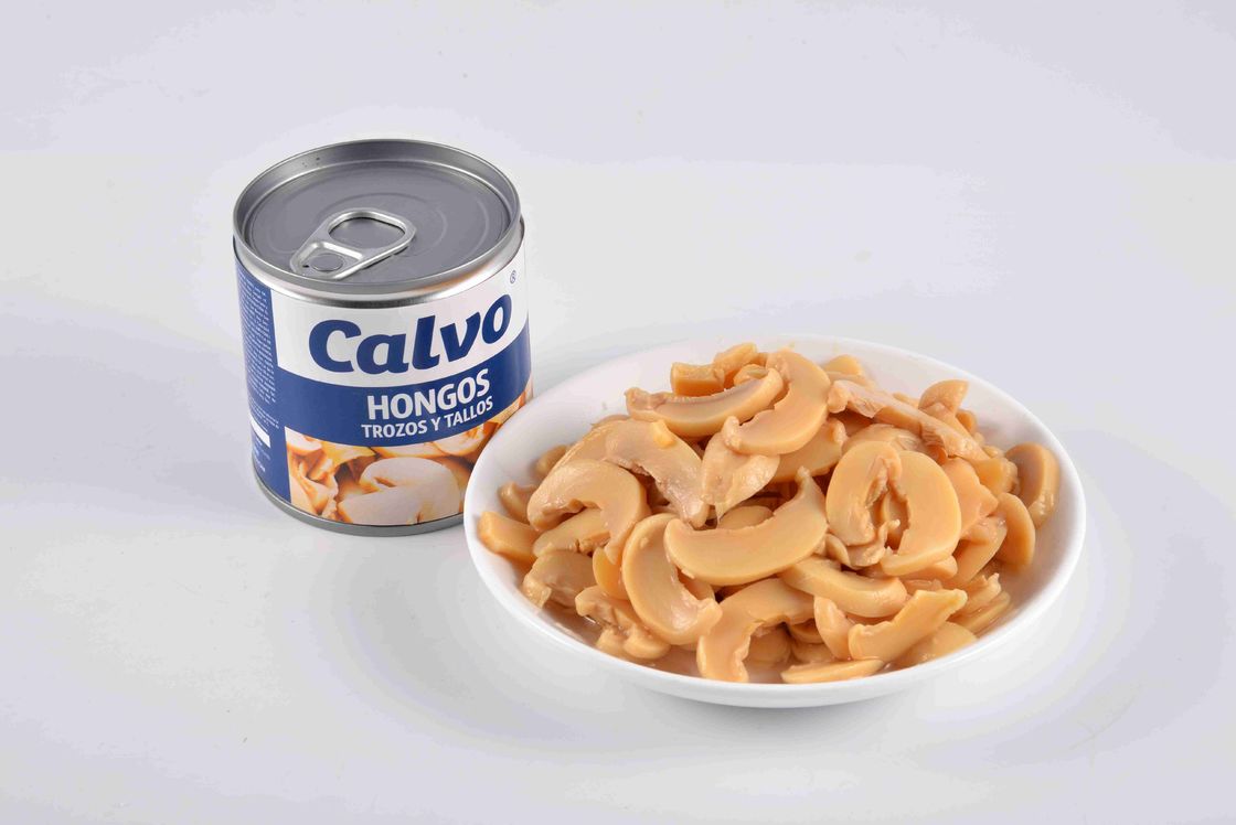 Juiciest Fresh Canned Sliced Mushrooms Without Additives / Preservation