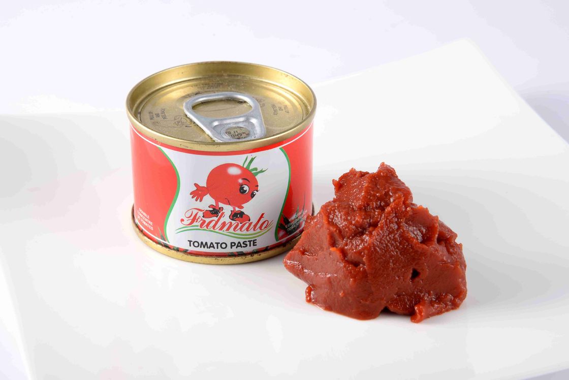 Excellent Fine Taste Double Concentrated Tomato Paste Normal Open Lid