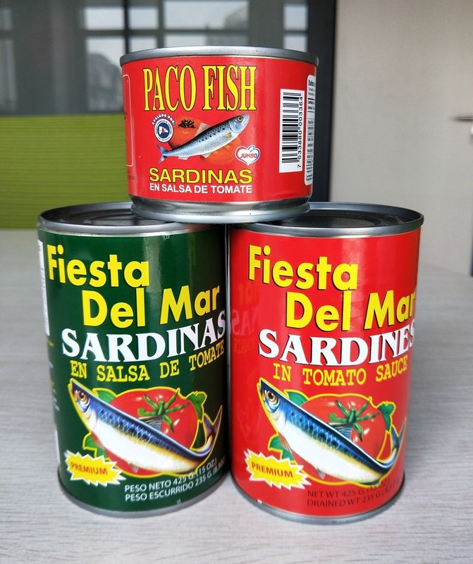 Canned Sardine Fish in Tomato Sauce Many Type of Packing