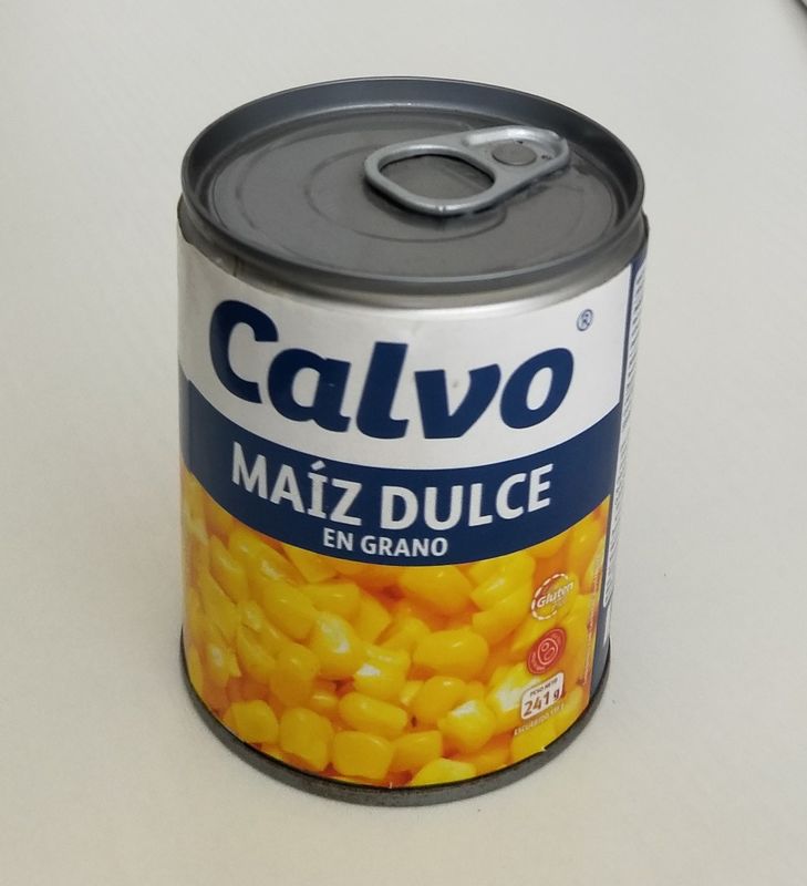 Stackable Canned Sweet Corn Kernel with Easy Open Lid 241g Maiz Dulce