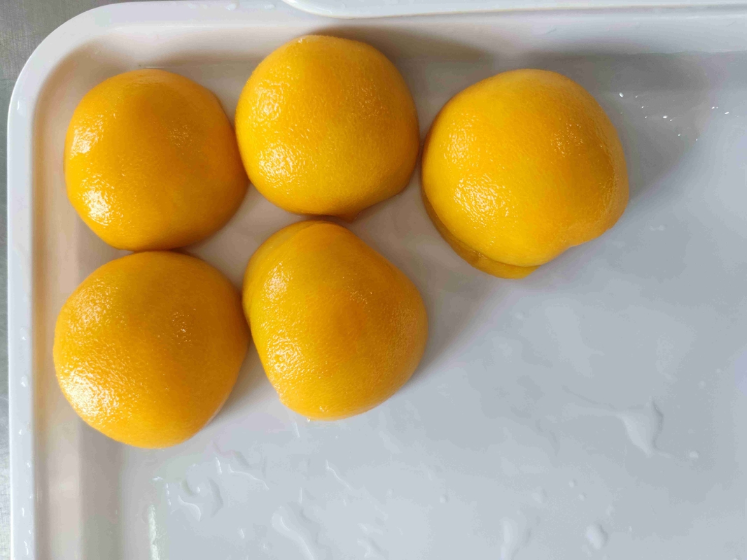 Serving Suggestions Serve Chilled Or At Room Temperature Canned Yellow Fruit Peaches 100% Fresh Yellow Peach Raw Material