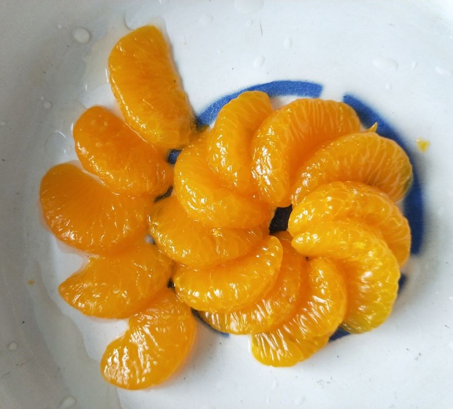 Whole Segment Can Mandarin Oranges In Sugar Water And in Syrup
