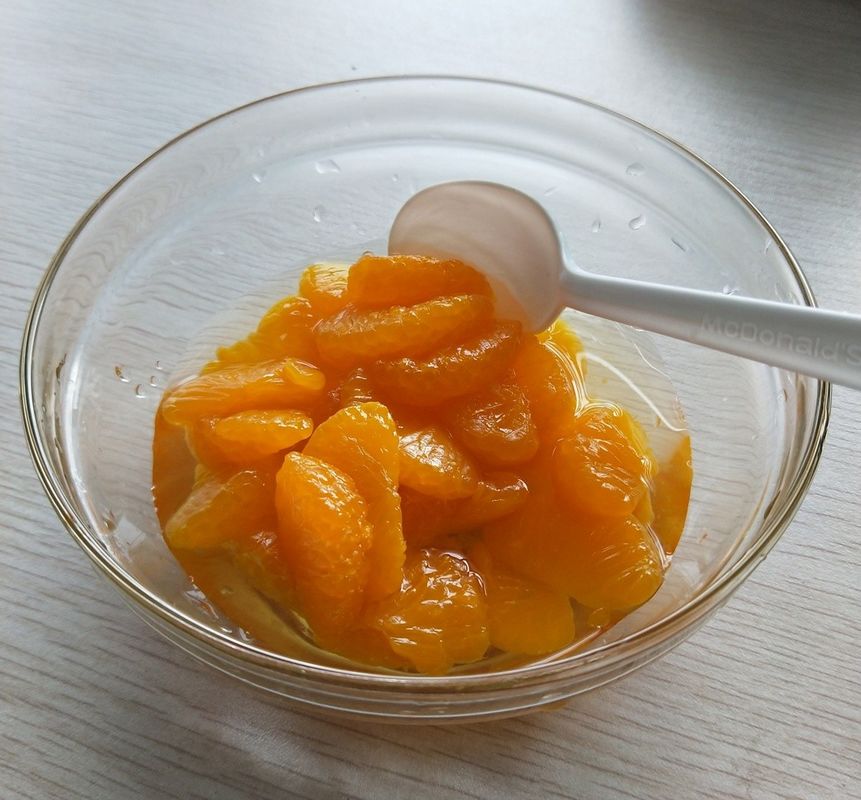 2025 Crop Canned Mandarin Orange Segments with Golden Yellow Fresh Oranges Ready To Eat