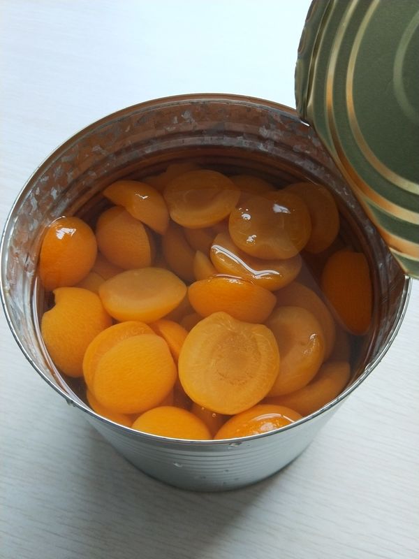 Preserved Apricot Halves Zero Sodium &amp; Trans Fat Total Carbohydrate 21g
