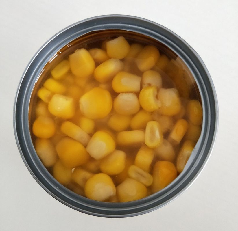 185g Chinese Yellow Sweet Corn Kernels In Can With Easy Open Lids