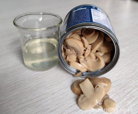 HACCP 184g Canned Whole Mushrooms With Brine Preservation