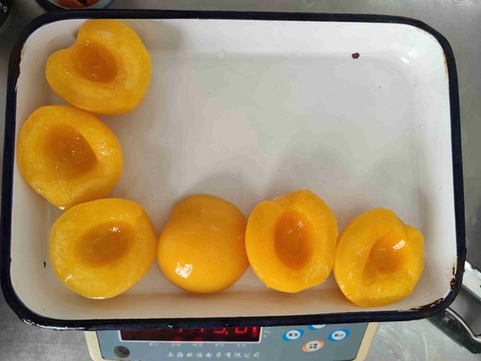 400g Canned Yellow Peach Fruit in Can Packaging