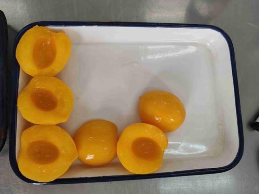 Room Temperature Canned Yellow Fruits Peaches from China