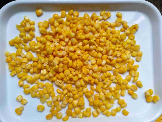 Ready To Eat Canned Sweet Corn Soft Texture Origin Varies Commonly USA Suitable For Food Packaging And Processing Needs