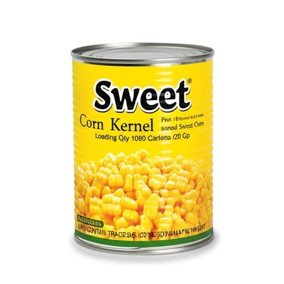 Part Sweet Corn Kernel Canned Sweet Corn Loading Qty 1080 Cartons /20 Gp Allergens May Contain Traces Of Soy And Wheat